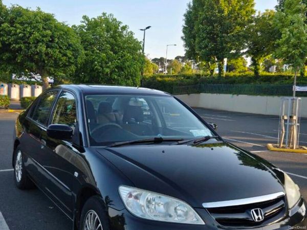 Honda Civic Saloon, Petrol, 2005, Black