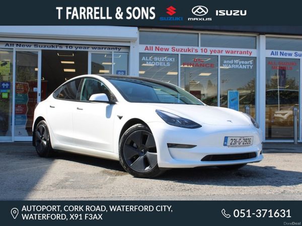 Tesla Model 3 Saloon, Electric, 2023, White