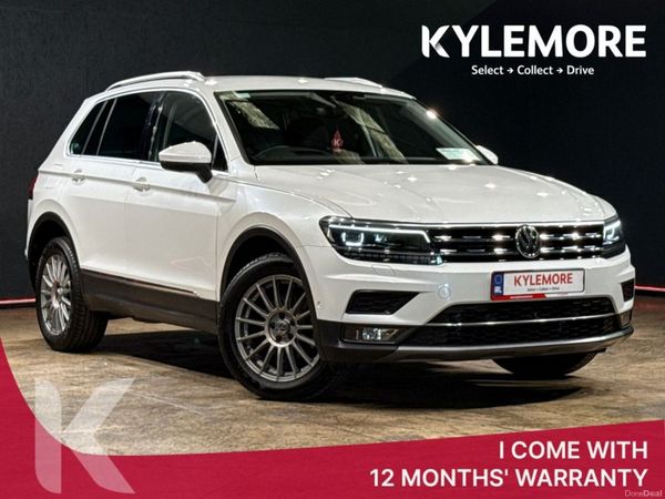 Volkswagen Tiguan SUV, Diesel, 2020, White