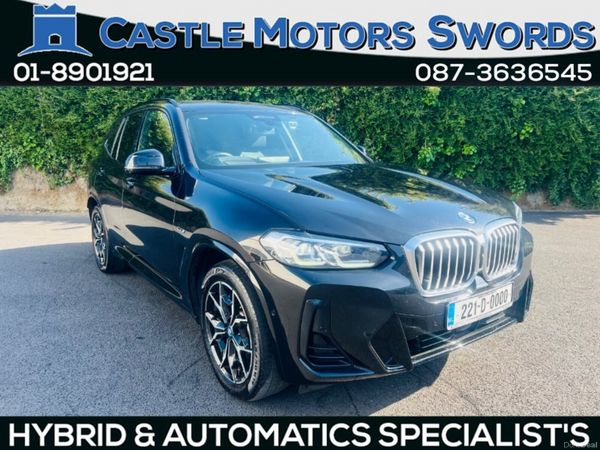 BMW X3 SUV, Petrol Plug-in Hybrid, 2022, Black