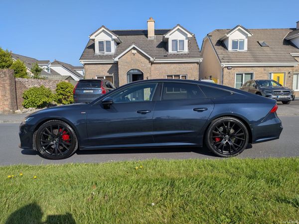 Audi A7 Hatchback, Diesel, 2018, Blue