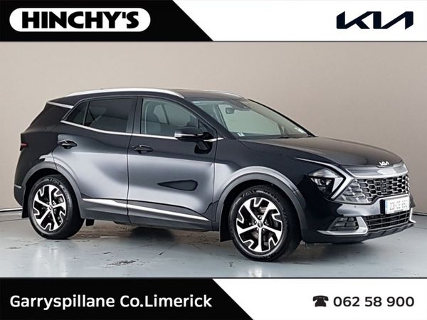 Kia Sportage SUV, Diesel Hybrid, 2023, Black