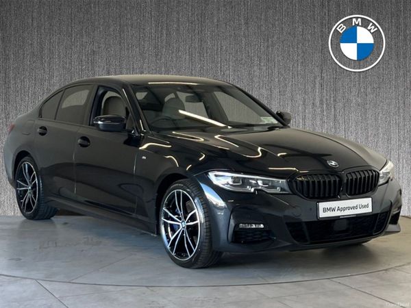 BMW 3-Series Saloon, Petrol Plug-in Hybrid, 2021, Black