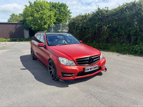Mercedes-Benz C-Class Estate, Diesel, 2013, Red