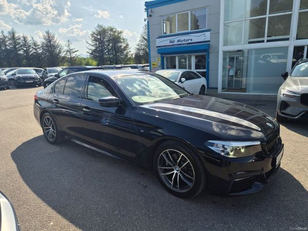 BMW 5-Series Saloon, Diesel, 2018, Black