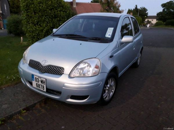 Toyota Yaris Hatchback, Petrol, 2003, Blue