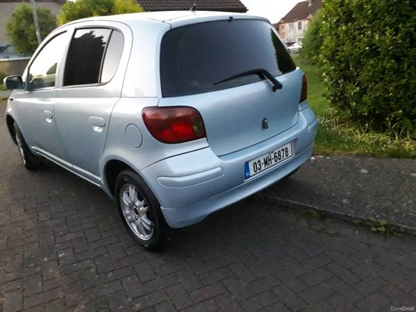 Toyota Yaris Hatchback, Petrol, 2003, Blue