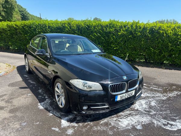 BMW 5-Series Saloon, Diesel, 2014, Black