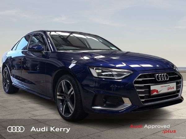 Audi A4 Saloon, Diesel, 2023, Blue