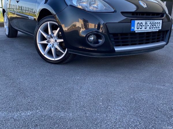 Renault Clio Hatchback, Ethanol Petrol, 2009, Black