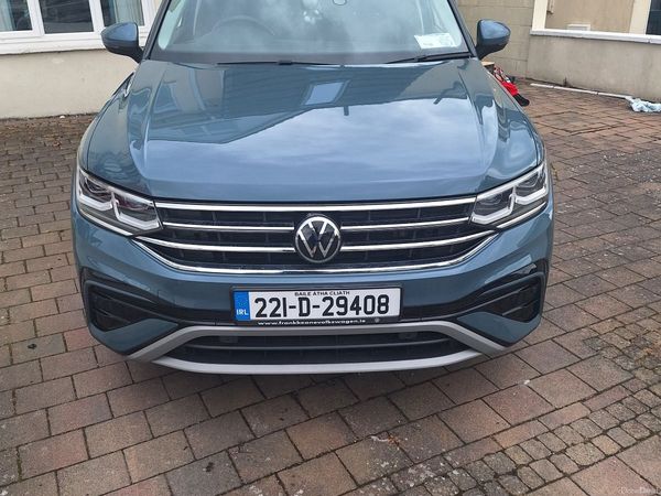Volkswagen Tiguan SUV, Diesel, 2022, Blue
