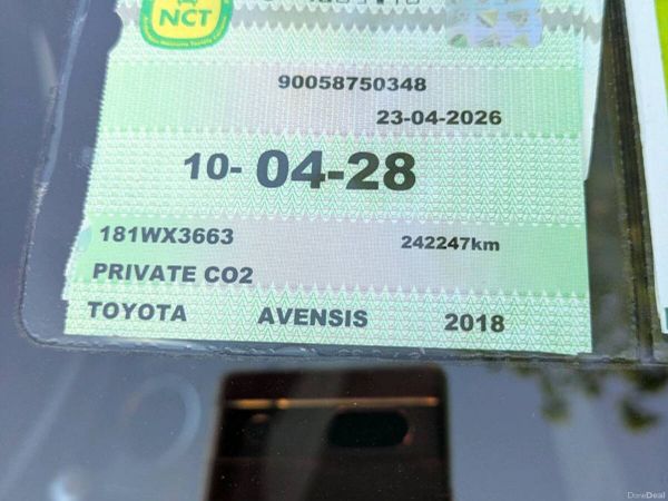 Toyota Avensis Saloon, Diesel, 2018, Grey
