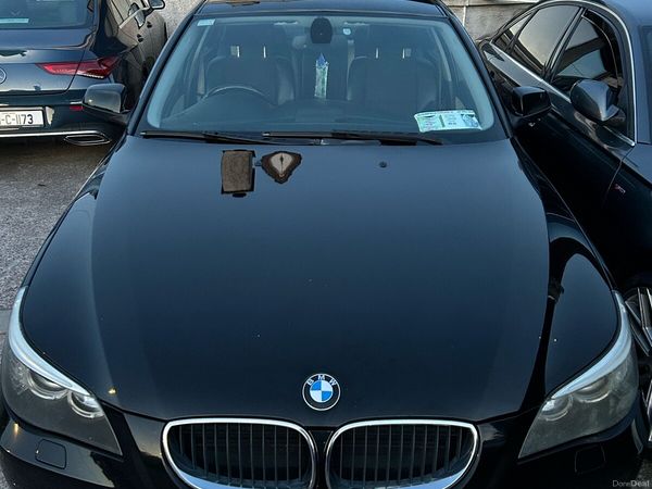 BMW 5-Series Saloon, Diesel, 2010, Black