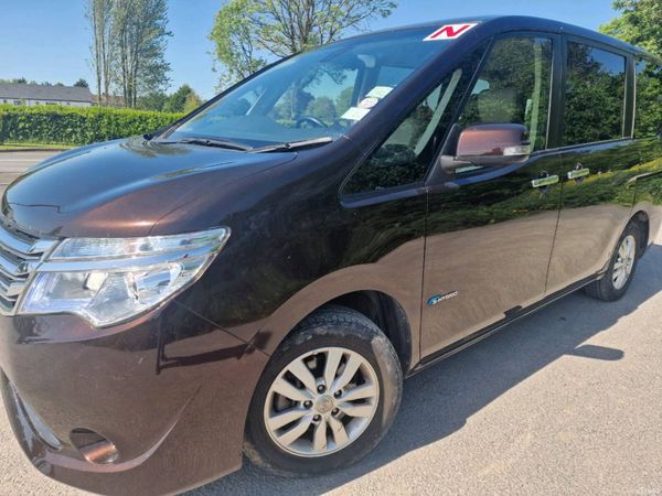 Nissan Serena MPV, Petrol Hybrid, 2014, Brown