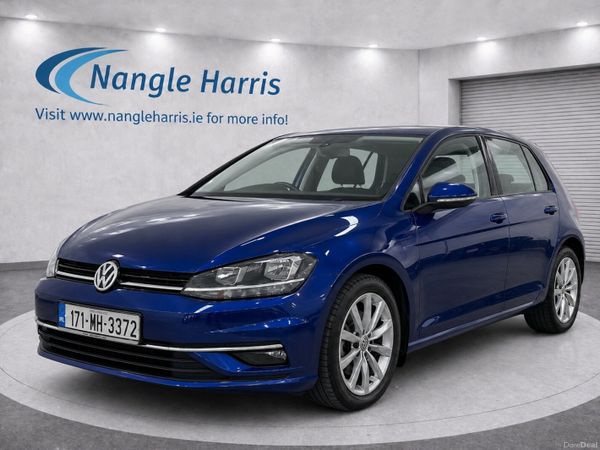 Volkswagen Golf Hatchback, Petrol, 2017, Blue