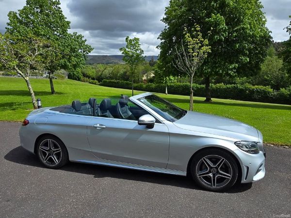Mercedes-Benz C-Class Convertible, Petrol Hybrid, 2021, Grey