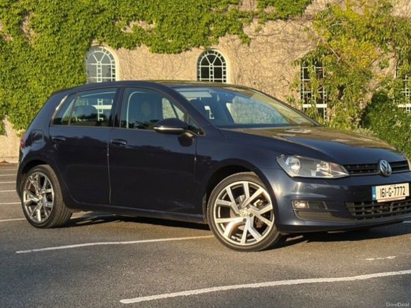 Volkswagen Golf Hatchback, Diesel, 2016, Blue