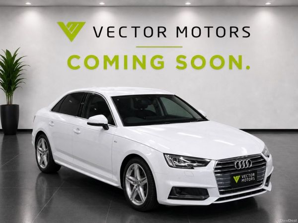 Audi A4 Saloon, Petrol, 2017, White
