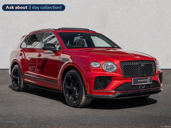 Bentley Bentayga SUV, Electric, 2025, Red