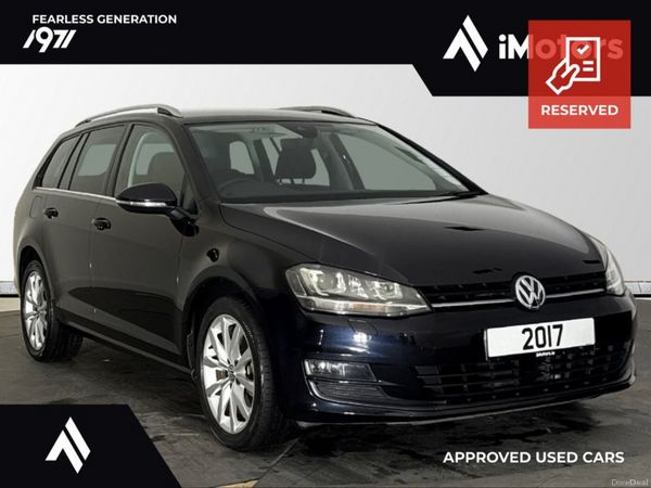 Volkswagen Golf Estate, Petrol, 2017, Black