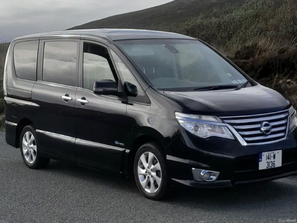 Nissan Serena MPV, Petrol Hybrid, 2014, Black