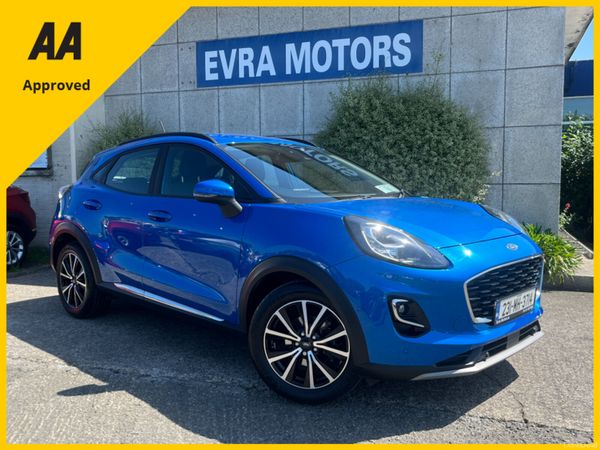 Ford Puma SUV, Petrol, 2023, Blue