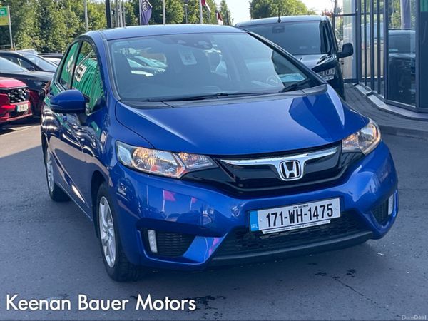 Honda Jazz Hatchback, Petrol, 2017, Blue