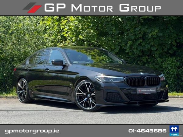 BMW 5-Series Saloon, Diesel, 2021, Black