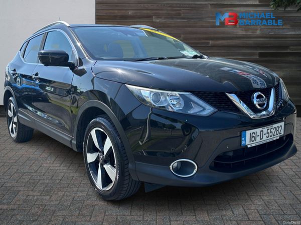 Nissan Qashqai Hatchback, Petrol, 2016, Black