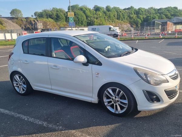 Vauxhall Corsa Hatchback, Petrol, 2012, White