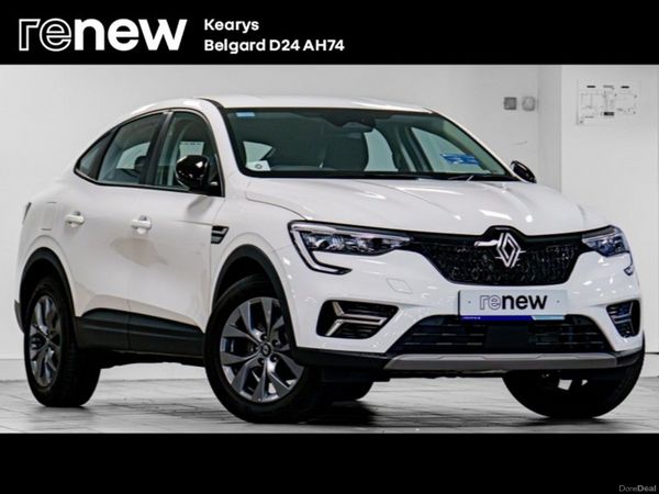 Renault Arkana SUV, Petrol Hybrid, 2025, White