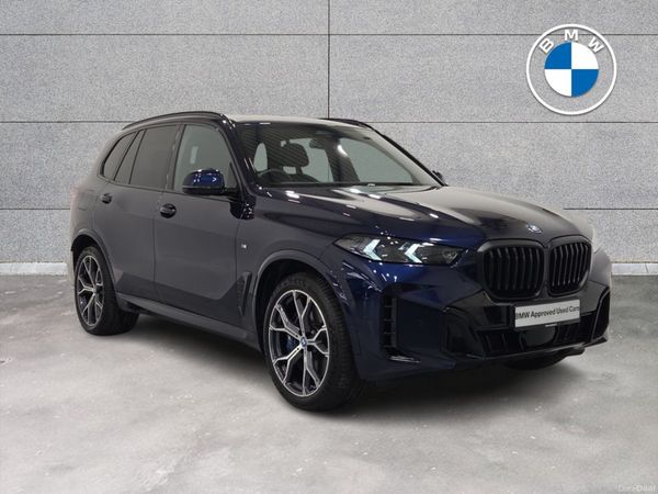 BMW X5 SUV, Petrol Plug-in Hybrid, 2025, Blue
