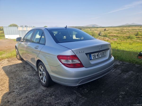 Mercedes-Benz C-Class Saloon, Diesel, 2008, Silver