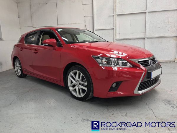 Lexus CT Hatchback, Petrol Hybrid, 2015, Red