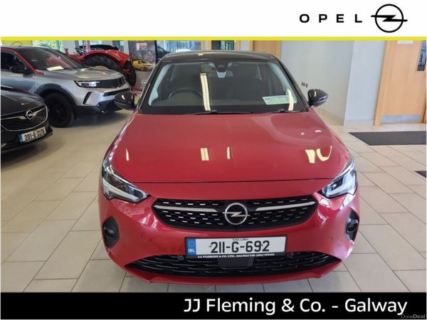 Opel Corsa Hatchback, Electric, 2021, Red