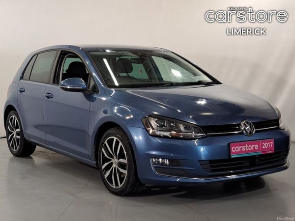 Volkswagen Golf Hatchback, Petrol, 2017, Blue