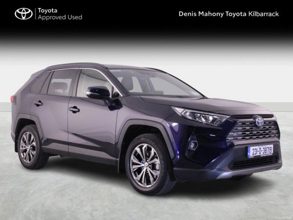 Toyota RAV4 SUV, Petrol Hybrid, 2023, Blue