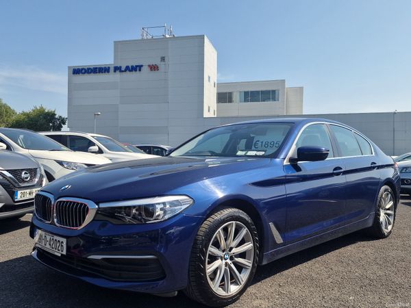BMW 5-Series Saloon, Diesel, 2019, Blue