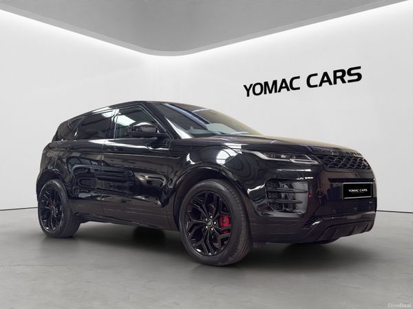 Land Rover Range Rover Evoque SUV, Petrol Hybrid, 2023, Black