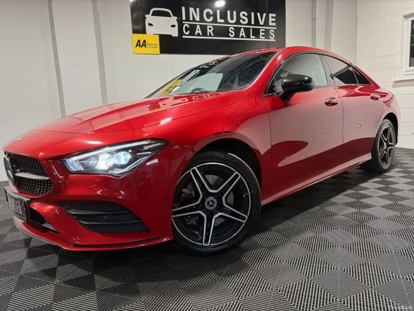 Mercedes-Benz CLA Coupe, Petrol Hybrid, 2023, Red