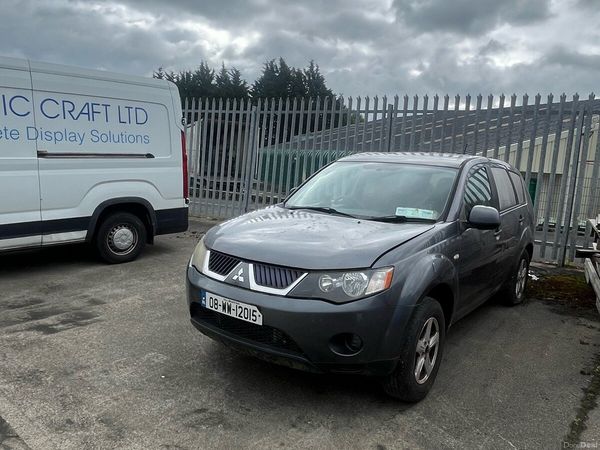 Mitsubishi Outlander SUV, Diesel, 2008, Grey