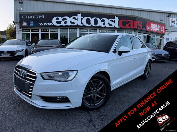 Audi A3 Saloon, Petrol, 2015, White