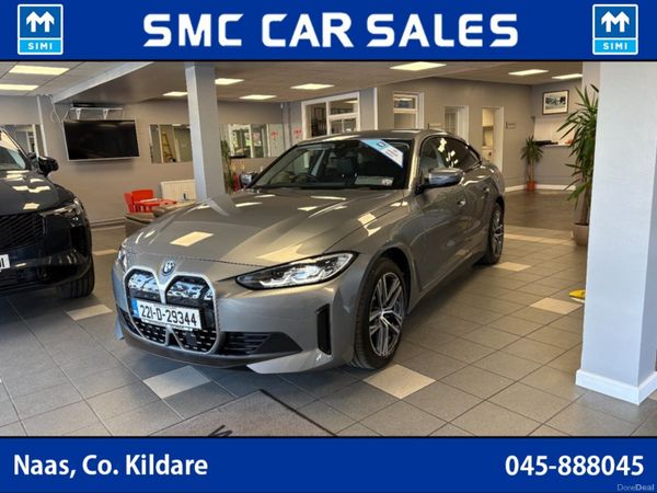 BMW i4 Saloon, Electric, 2022, Grey
