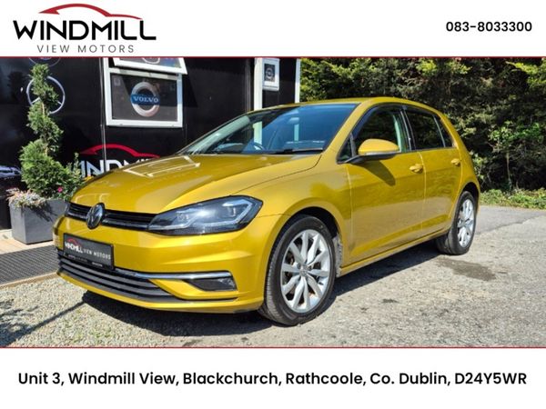 Volkswagen Golf Saloon, Petrol, 2018, Gold