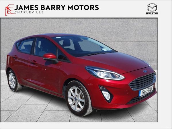Ford Fiesta Hatchback, Petrol, 2019, Red
