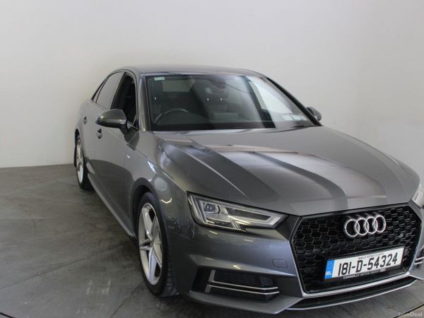 Audi A4 Saloon, Diesel, 2018, Grey