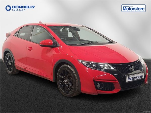 Honda Civic Hatchback, Petrol, 2016, Red