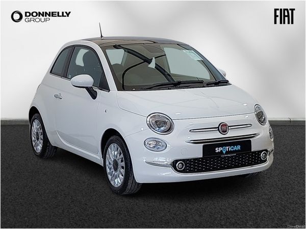 Fiat 500 Hatchback, Petrol, 2023, White