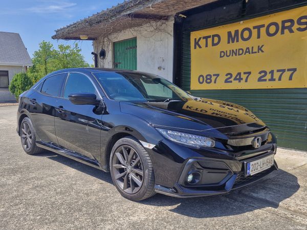 Honda Civic Hatchback, Diesel, 2020, Black