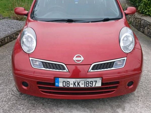 Nissan Micra Hatchback, Petrol, 2008, Red
